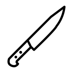 knife Line Icon