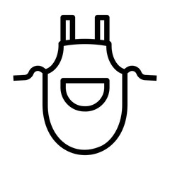 apron Line Icon