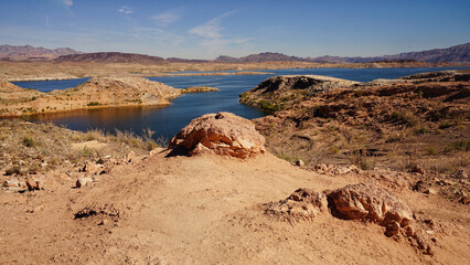 Unbelievable stunning views of Lake Mead in November weather  