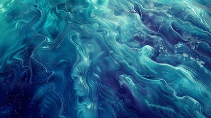 digital technology colorful 3d vortex poster background