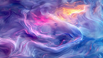 Obraz premium digital technology colorful 3d vortex poster background
