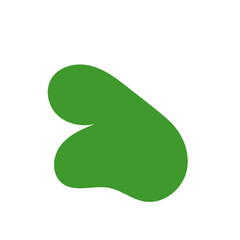 Green purple abstract shapes vectors