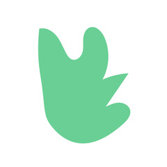 Green purple abstract shapes vectors