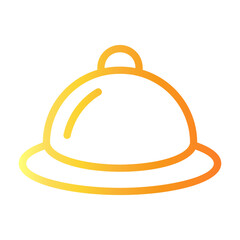 dish Line Gradient Icon