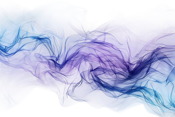 Fototapeta premium A purple and blue wave with a white background