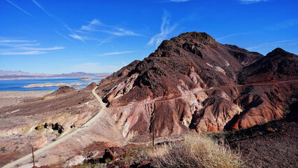 Hoover Dam Lodge Trailhead in Lake Mead is absolutely incredible place with panoramic views of Lake Mead