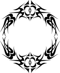 Neo tribal art frame