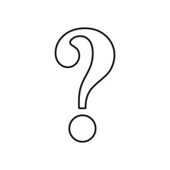 Question mark icon design.