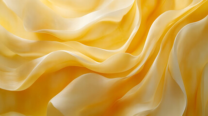 Obraz premium Abstract Background with Soft Yellow Waves