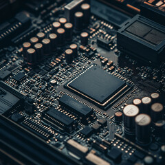 Fototapeta premium electronic circuit board