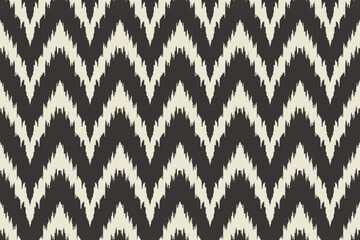 Ikat paisley embroidery on the fabric in Indonesia,India and asian countries.geometric ethnic oriental seamless pattern.Aztec style. illustration.design for texture,fabric,clothing,wrapping,carpet