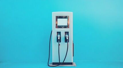 Electric Car Charging Station in Eco-Friendly Design