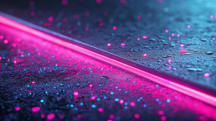 neon pink background