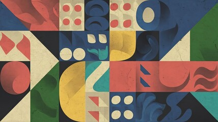 Obraz premium a-photo-of-an-abstract-geometric-background
