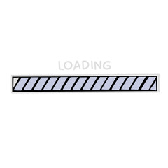 Loading bar vector icon