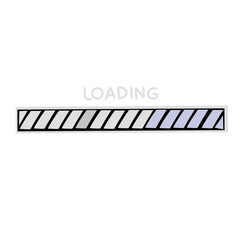 Loading bar vector icon