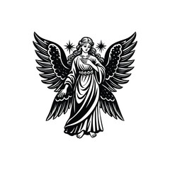  Christmas angle and wings