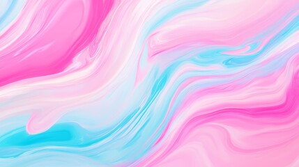 Obraz premium Abstract Swirl Background Pink Blue White Fluid Pattern
