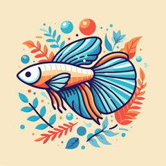 Illustration of a fish