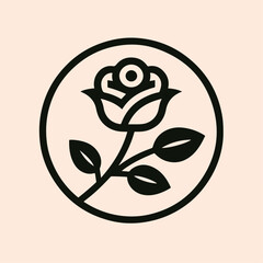 Illustration of a flower rose