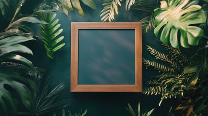 Tropical Frame Mockup