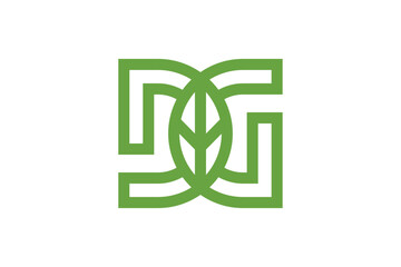 DG Leaf Logo Design