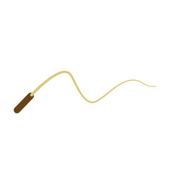 Obraz premium silhouette whip rope