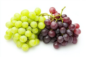 Fototapeta premium Grapes isolated on background