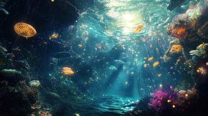 Fototapeta premium Underwater Paradise