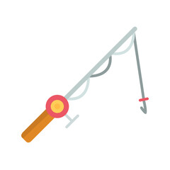 Fishing Rod Vector Icon