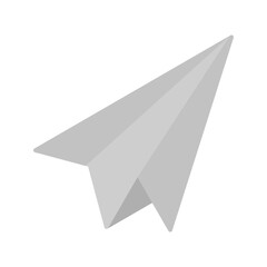 Paper Plane Vector Icon