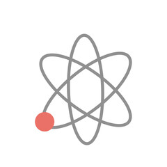 Atom Molecule logo vector