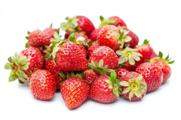 strawberry isolated on background