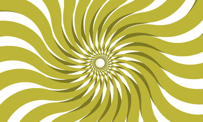 Yellow abstract background with light of sunburst