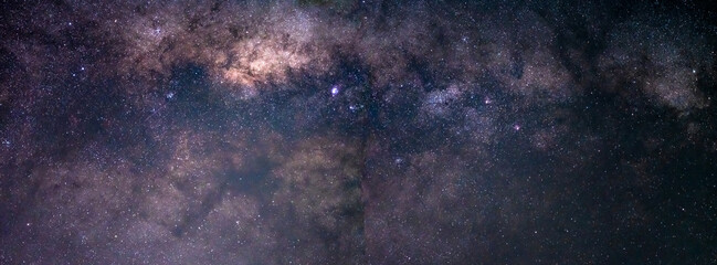 The Star Filled Night Sky of the Milky Way Galaxy