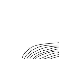 Abstract line corner border