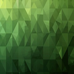 2d flat abstract background, green shades, abstract pattern, triangles