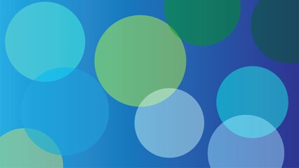 colorful background with transparent circles 