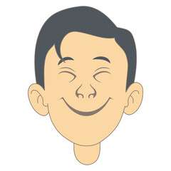 smiling facial expression