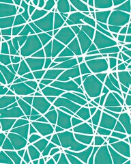 2d pattern white and light emerald galactic pattern simple lines