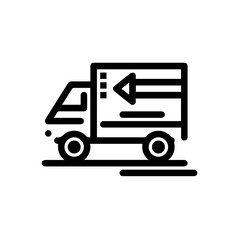 Truck icon symbol vector illustration
