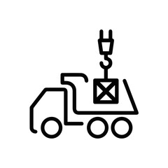 Truck icon symbol vector illustration
