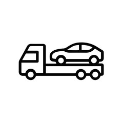 Truck icon symbol vector illustration
