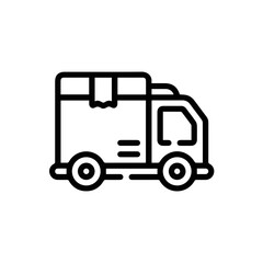 Truck icon symbol vector illustration
