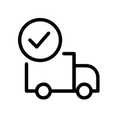 Truck icon symbol vector illustration
