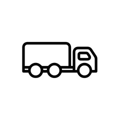 Truck icon symbol vector illustration
