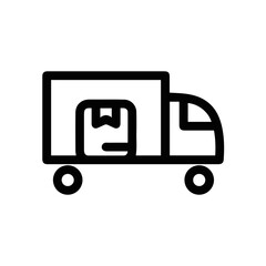 Truck icon symbol vector illustration

