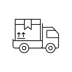 Truck icon symbol vector illustration
