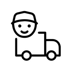 Truck icon symbol vector illustration
