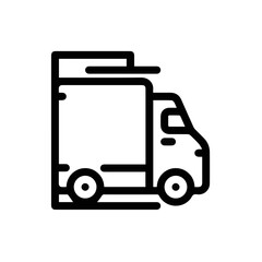 Truck icon symbol vector illustration
